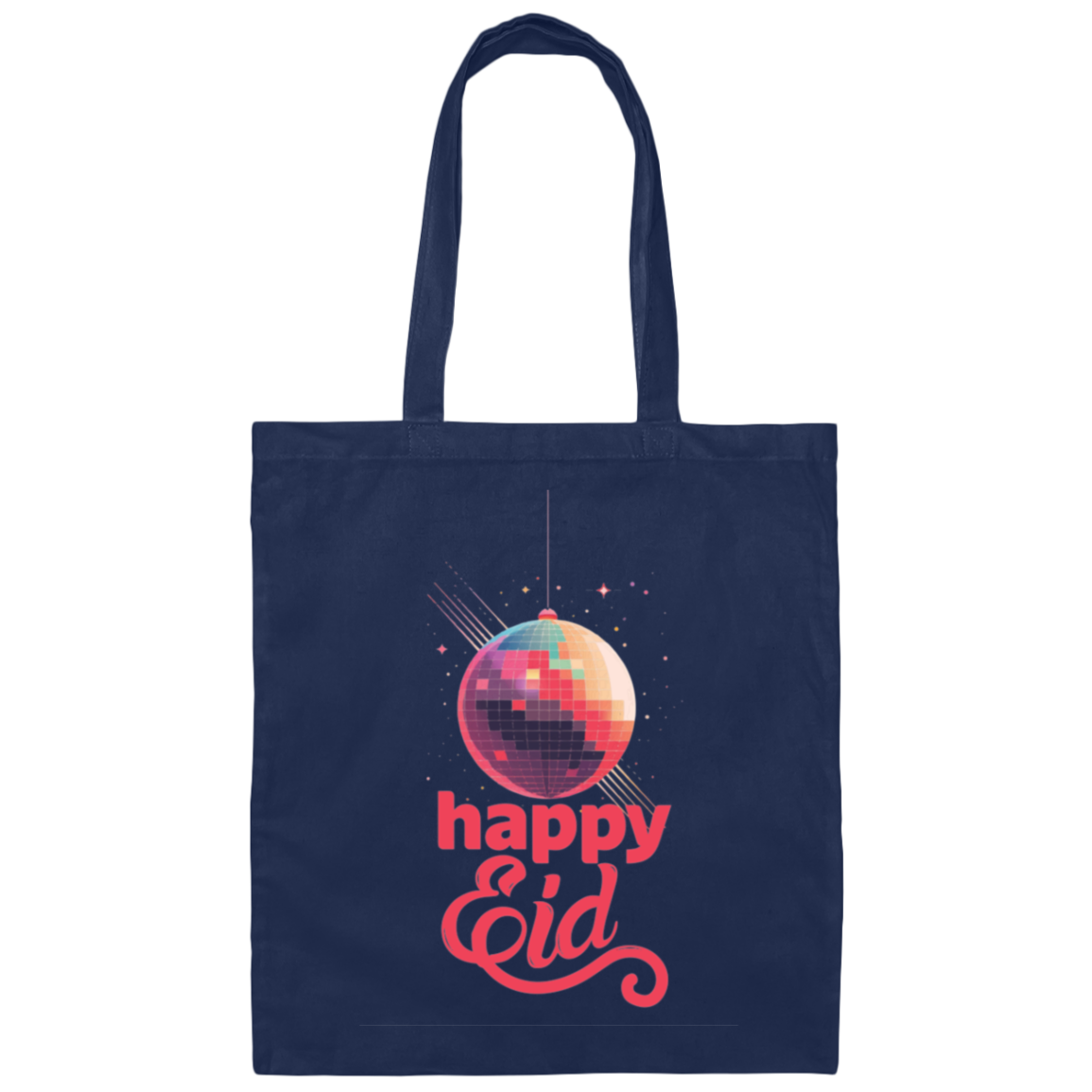Disco Eid Canvas Tote Bag