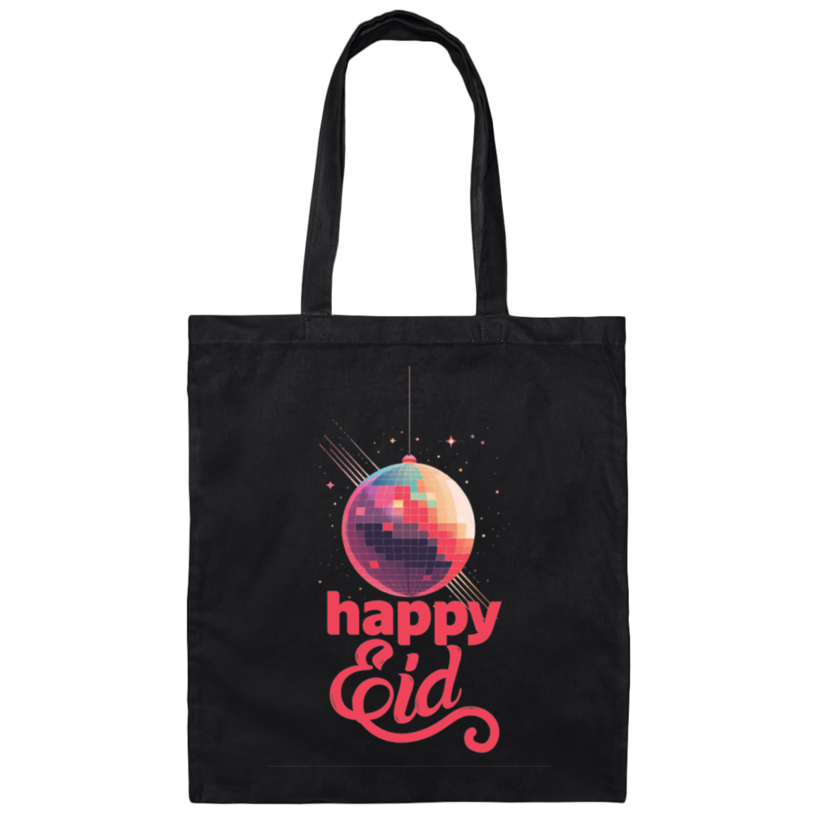 Disco Eid Canvas Tote Bag