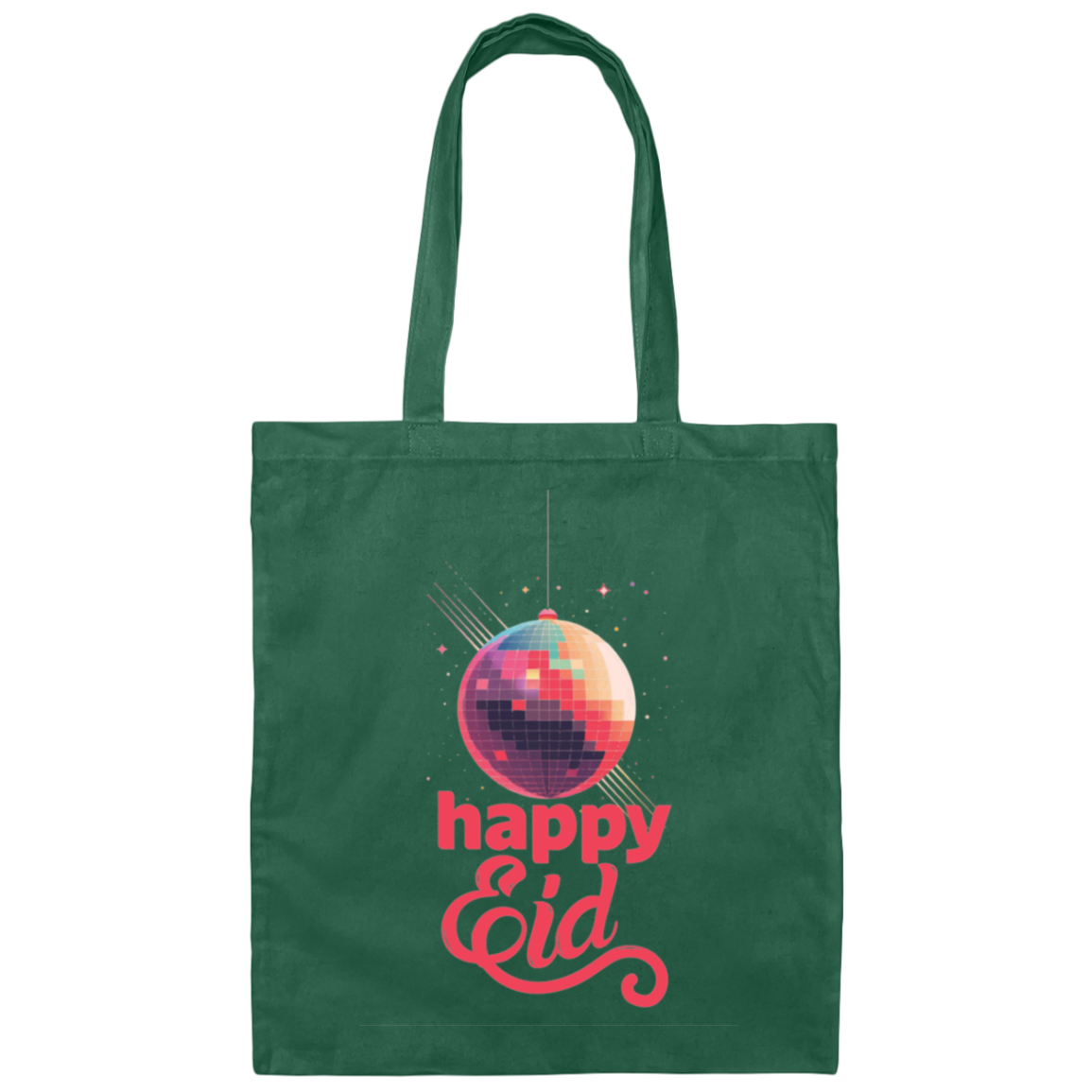 Disco Eid Canvas Tote Bag