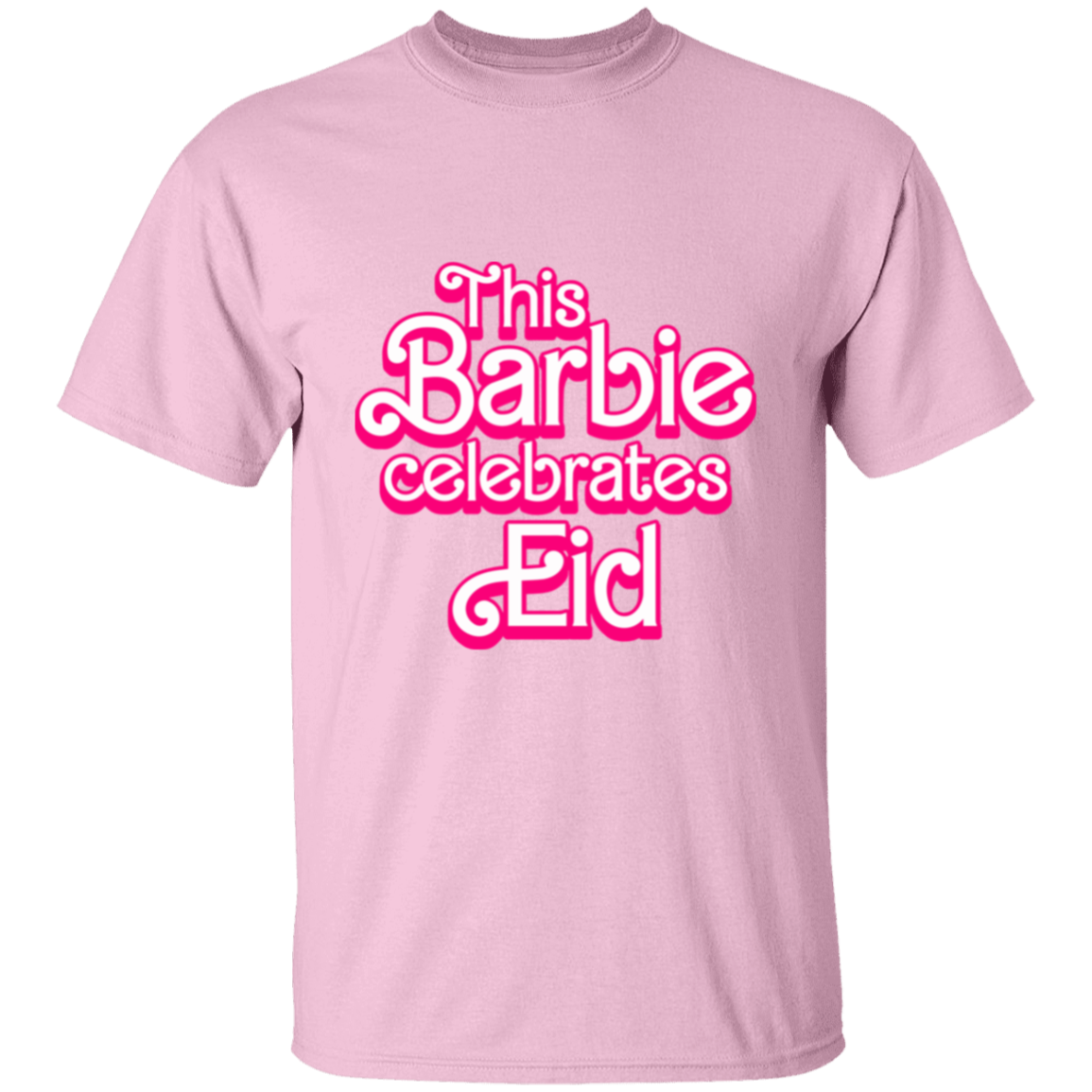Eid in Pink T-shirt - Unisex