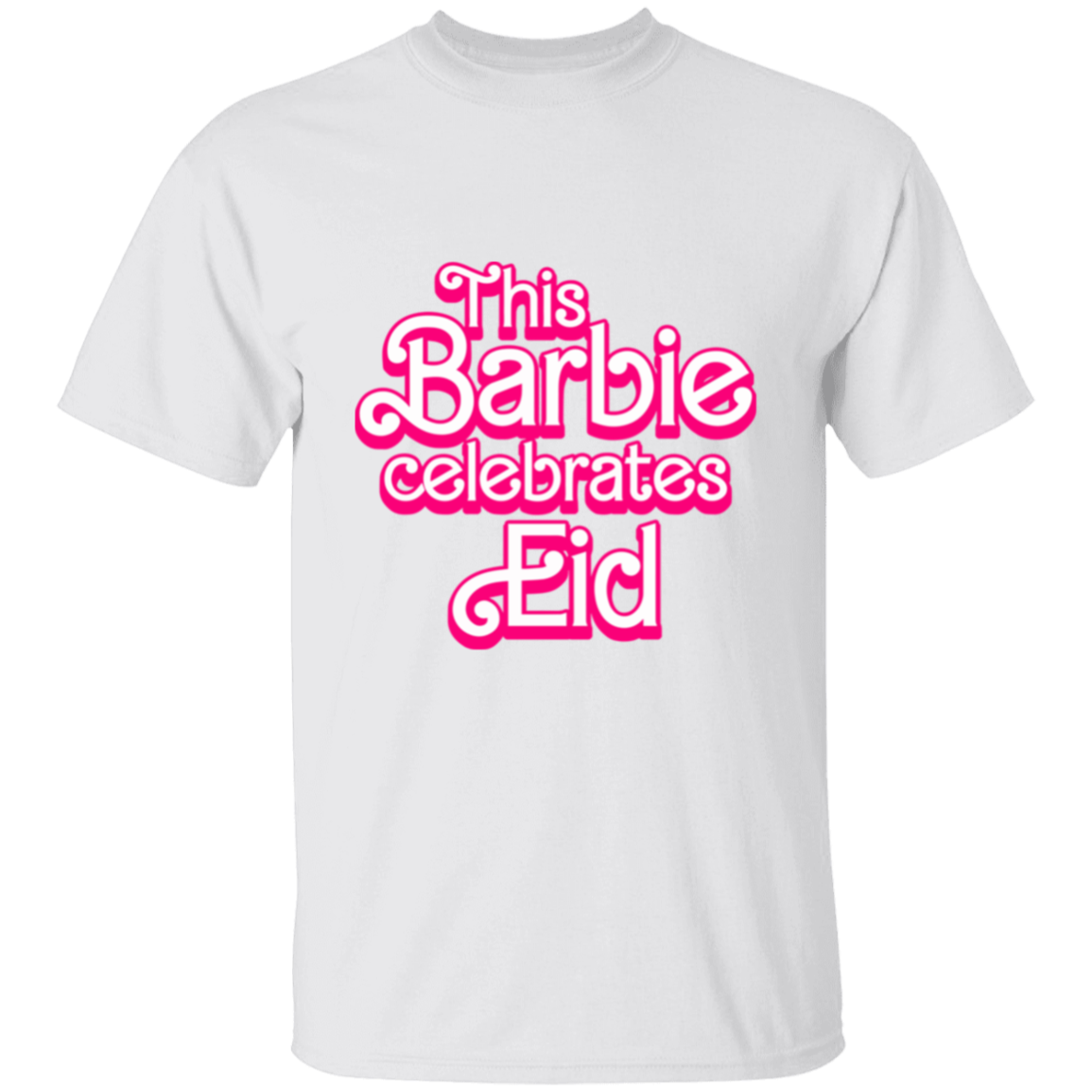 Eid in Pink T-shirt - Unisex