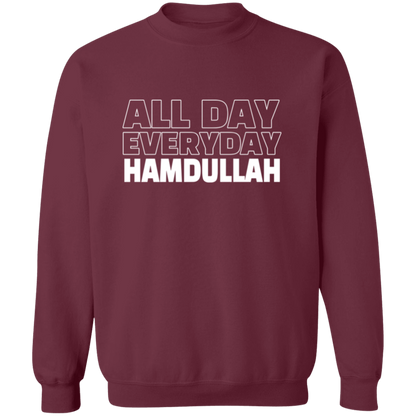 All Day Everyday Hamdullah Crewneck Pullover Sweatshirt
