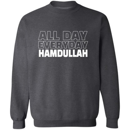 All Day Everyday Hamdullah Crewneck Pullover Sweatshirt