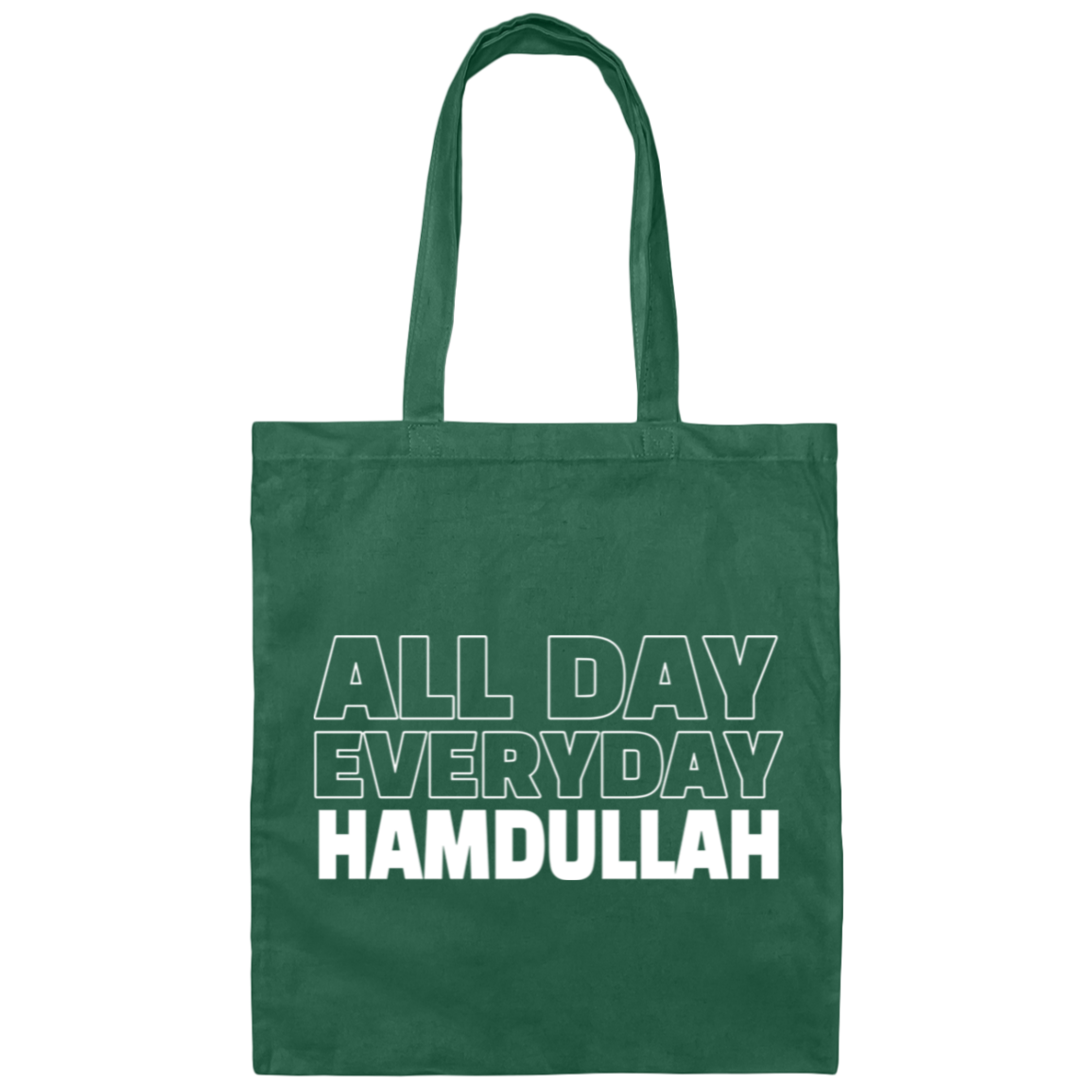 All Day Everyday Hamdullah Canvas Tote Bag