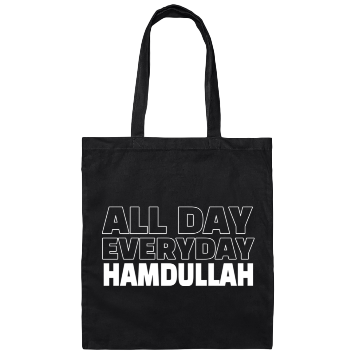 All Day Everyday Hamdullah Canvas Tote Bag