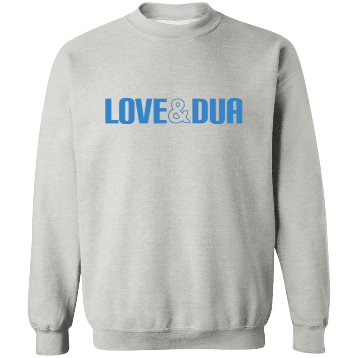 Love & Dua Crewneck Pullover Sweatshirt